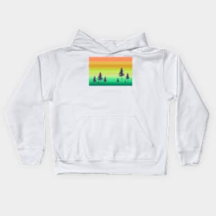 Summer Forest Kids Hoodie